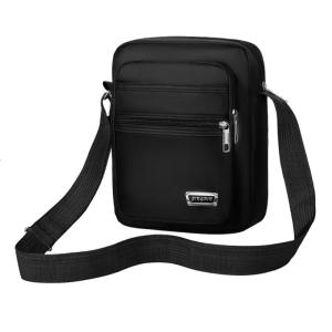 Men Multi-Zipper Messenger Bags Multifunctional Casual Shoulder Bag Lightweight Satchel Crossbody Bags Business Bags