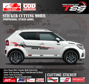 sticker mobil ignis sticker mobil suzuki ignis sticker lis mobil keren sticker motif variasi body mobil