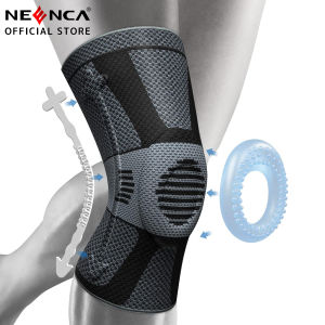 NEENCA Professional Knee Brace for Knee Pain Compression Knee Sleeve with Patella Gel Pad & Side Stabilizers Knee Support with Horizontal Knit Tech for Sports Workout Arthritis ACL Meniscus Tear