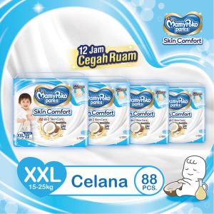 MamyPoko Pants Skin Comfort ukuran XXL22 (15-25kg) x4