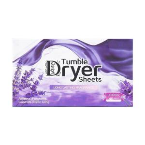 [ DOBI LAUNDRY ] LAVENDER DRYER SHEET MESIN PENGERING Lembut Anti-Kedut Fabric Soften 烘衣纸 #DELOURVA