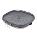 SAMGYUPSAL GRILL PAN Multifunctional Square/Round Multi Roaster Top 32cm Grill Pan. 