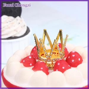 Fanzi Búp bê phụ kiện kim loại vương miện mũ nón tóc phụ kiện tóc cho búp bê nhà đồ chơi