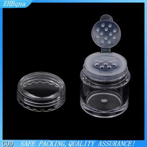 COD 5ml rõ ràng chai nhựa chia chai lỏng bột chai bóng mắt bột chai như vật liệu trang trí móng tay 1 3 12 lỗ