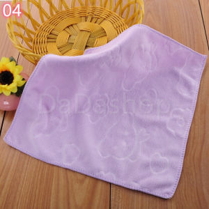 ผ้าเช็ดมือเด็ก เช็ดจาน set 5ผืน เช็ดทำความสะอาดได้อเนกประสงค์ ซับน้ำดีมาก มีลายหมีด้วยค่ะ