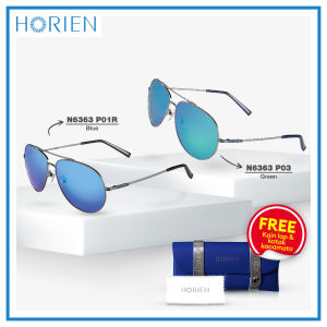 KACAMATA HORIEN N6363 P01R BLUE - N6363 P03 GREEN Kacamata Hitam Sunglasses Kacamata Polarized Kacamata Murah Kacamata Fashion