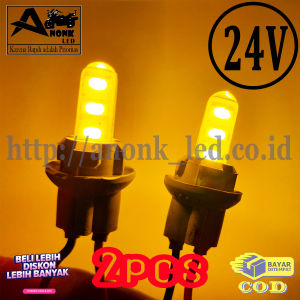 Lampu Led T10 Kedip Strobo 24Volt Truck Bus / Lampu Senja Truk 24Volt T10