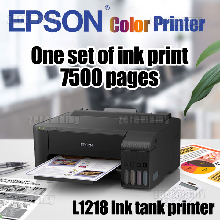 EPSON Epson L1218 Printer 3 in 1 wireless wifi bluetooth Color Printer ...
