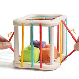 Baby Rubik Cube Rainbow Busy Cube Busy toys Ball Maian Bayi Baby Shape toy Educational Toys