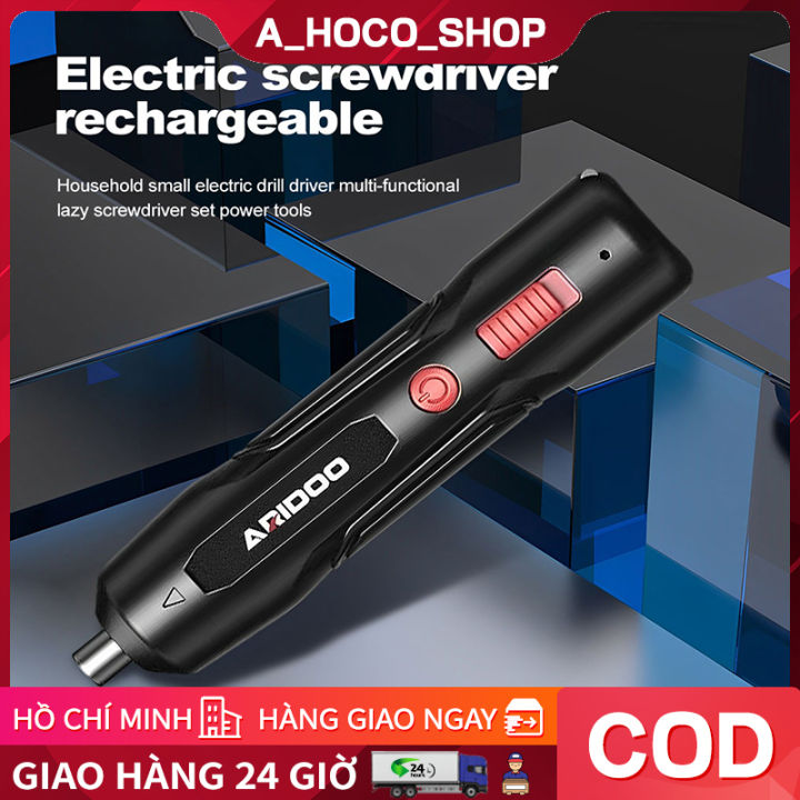 Tua vít điện Đức sạc nhà khoan điện nhỏ điều khiển đa chức năng bộ vít ...