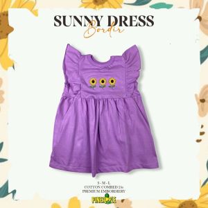 Dress Sunny Bordir - Dress Anak Perempuan 2-5 Tahun Pineapple Kids