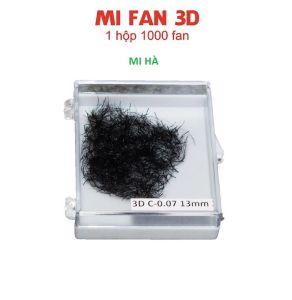 Mi Fan 3D 1h 1000 Fanlông Mi Volume 3D Cong C - D Fan Xưỡng Đẹp Như Fan Tay Chân Keo NhỏBắt Keo Cực Tốt_Shop Mi Hà