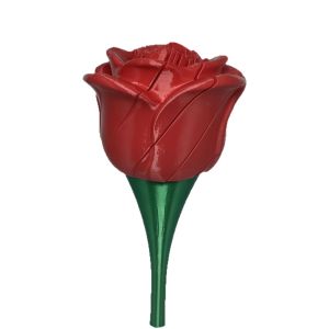 RANZH Portable Rose Spill Fidget Toy Funny 3D Printed Rose Decompression Toy Simulated Coffee Cup Novelty Rose Retractable Toy Prank