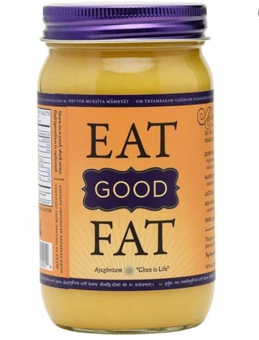 Ancient Organics Ghee, Organic Grass Fed Gluten Free Clarified Butter