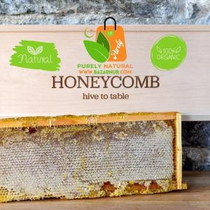 HONEYCOMB FROM HIVE TO TABLE (1.500G) 100% PURE NATURAL AUTHENTIC RAW HONEY | MADU SARANG LEBAH ASLI | مشط العسل | 蜂窝