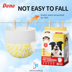 Popok Hewan Model Celana Anjing Betina Dono Pull Up Diaper Kucing Praktis Original