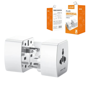 LDNIO Z4 Universal Travel Plug Adapter With UK/EU/US/AU Pin & 2 Universal Socket 6A Max LDNIO 旅行国际通用插头万能旅行插头 欧 澳 英 美