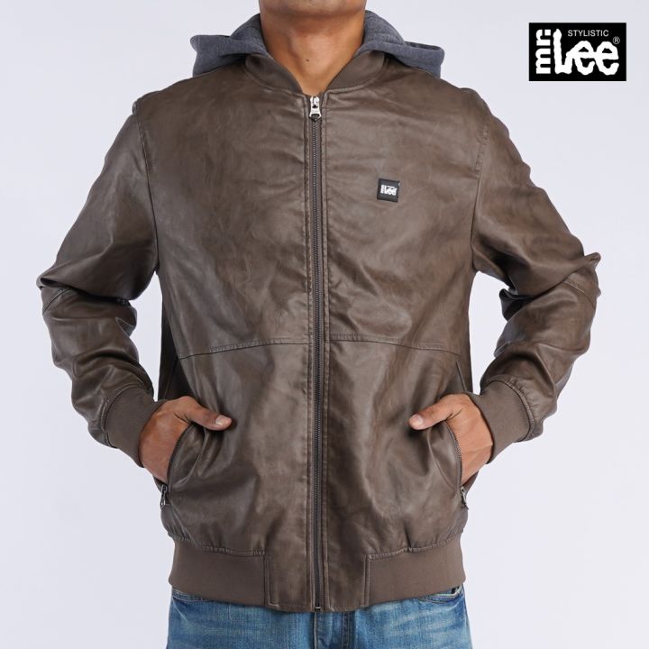 Stylistic Mr. Lee Men's Basic Jacket Regular Fit 96026 (Brown) | Lazada PH