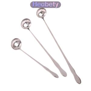 Heabety 1 cái thép không gỉ dài xử lý khuấy muỗng sáng tạo kem món tráng miệng muỗng Cocktail Cà Phê Trà trộn muỗng Flatware
