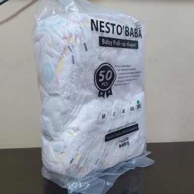 3XL XXXL 50 pcs PANTS Korean Diaper Size NESTO’BABA IMPORTED PREMIUM BABY DIAPER Ultra thin Little Bhum Ph