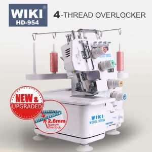 WIKI HD-954 4-Threads Overlock Machine Serger Mesin Jahit Tepi