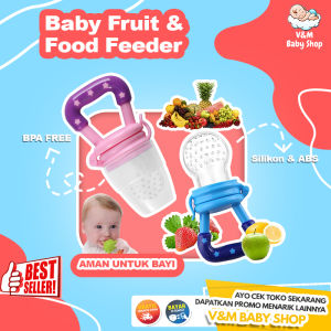 V&M Baby Shop 002 | Baby Fruit & Food Feeder / Empeng Buah Bayi / Dot Buah Bayi / Fruit Feeder Pacifier / Perlengkapan Makan Bayi Anak Murah Berkualitas