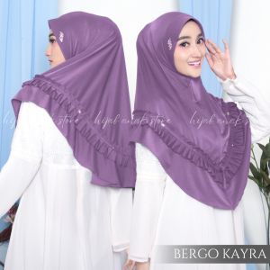 KERUDUNG INSTAN KAYRA REMPEL MUTIARA HIJAB INSTANT / JILBAB REMPEL KAYRA MURAH / HIJAB INSTANT KAYRA KEKINIAN / BERGO KAYRA REMPEL MADU MUTIARA