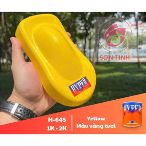 Sơn xe máy HYPER màu vàng 1K (Code H-645)