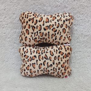 Bantal Mobil Karakter Anima Printing Set Bantal Mobil Sandaran Kepala 2In 1