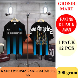 FUN CORNER ANEKA KAOS OVERSIZE XXL PRIA WANITA BAHAN PE PACK PER LUSIN DENGAN PAKING AMAN