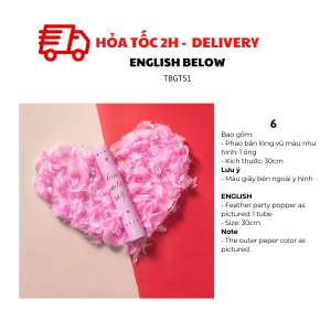 Pháo Phụt Giấy Kim Tuyến Cho Tiệc Tiết Lộ Giới Tính Nhiều Mẫu - Confetti Canon For Gender Reveal Boy Or Girl Party Multiple Options TBGT51