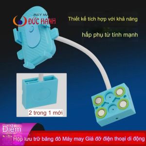 Đế kẹp (giá đỡ) điện thoại tiện lợi 360 độ có nam châm hít dùng trong ngành may