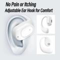 Single ear Earbuds bluetooth Open Wearable Stereo wireless Bluetooth earphones with mic Digital display bluetooth earphones. 