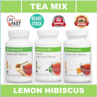 *ORIGINAL* Herbalife Tea Mix Lemon and Hibiscus Teamix (Original 100g ...