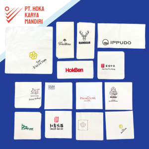 Custom Printing Napkin Tissue (Tissue Bergambar / Berlogo)