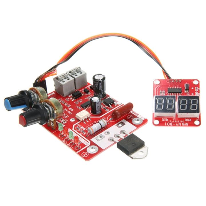 GX591 Welding Machine Control Board Digital Tube Display 12V Spot Welder PCB Circuit Board 99 Gears Adjustable For 18650 Battery | TR