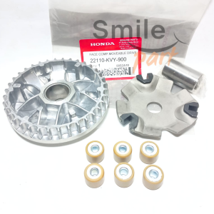 Rumah Roller Assy Set Beat Karbu Lama Old Spacy Scoopy Karbu KVY slider bosh tutup plat rumah roller