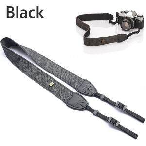 Camera Strap Belt Shoulder Neck Strap for SLR Camera Adjustable Cotton Leather Belt for Nikon Canon DSLR Cameras Strap Accessories Part Professional Neck Strap Soft Shoulder Strap for Mirrorless Camera Fujifilm X100V X100F X100T X100S