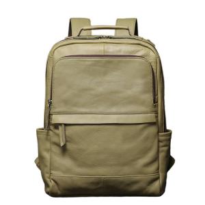 European and American Retro New Style Top Layer Cowhide Mens Travel Backpack Womens Genuine Leather Laptop Backpack Large Capacity Handbag