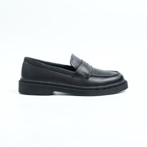 FLOYD BLACK |MNM x Jack| Sepatu Pantofel Pria Slip on Formal / Kantor