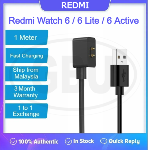 Xiaomi Redmi Watch 6 / Redmi Watch 6 Lite / Redmi 6 Active / Redmi 6 USB Magnetic Charger Dock Cradle Charging Cable
