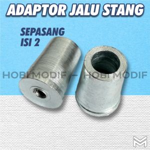 BOSH JALU TANAM BOS JALU STANG ADAPTOR JALU STANG MOTOR ADAPTER BANDUL STANG BAHAN BESI SET ISI 2 KIRI KANAN BOSH UNIVERSAL ADAPTOR UNIVERSAL BAUT UKURAN 10 STIR BESI COCOK KE SEMUA MOTOR PNP