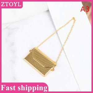 ZTOYL💝 Metal chain pack Doll Bag Miniature Shopping Handbag for Clothes Accessories