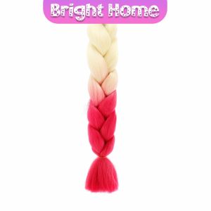 ผมเปีย ไหมถักผม สีทูโทน แอฟริกันเดรดล็อกส์   wig braids