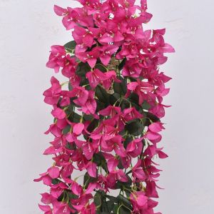 VERMILL Fake Silk Faux Bougainvillea UV Resistant Realistic Bougainvillea Vines Multicolor Summer Decoration Artificial Flowers Plant for Planter Gardens Balcony Porch