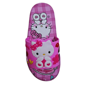 JustFit Hello Kitty Slipper Kids Little Girl Shoe Cute Kids Sandal For Girl 2023