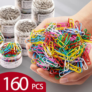 800pcs Colorful Paper Clips High Appearance and High Quality PaperClips School Office Supplies