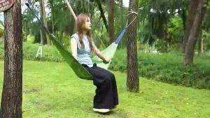 duyan hammock Breathable mesh hammock Outdoor Hammock for Hammock Camping Cradle Travel duyan