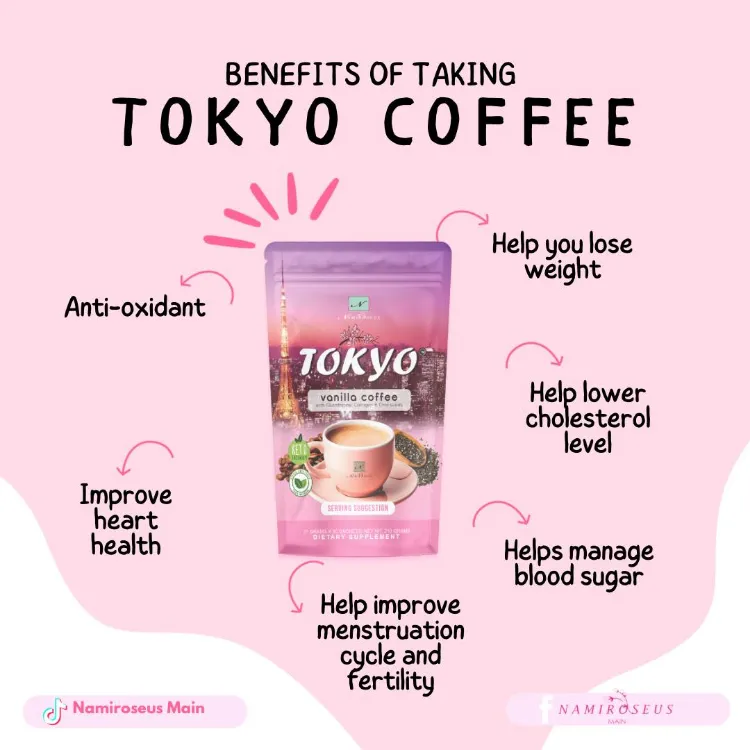 NAMIROSEUS TOKYO / KYOTO / POKHARA Slimming Coffee Original New