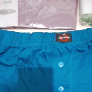 Boxer Gust Man Fine Cotton: Boxer Pria Dewasa 100% Katun Anti Bakteri